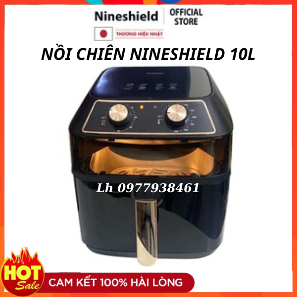 Nồi chiên không dầu 10L loại cơ KB-8001M, Nồi chiên dung tích lớn 8L KB-6001M, 10,5L KB-8002 chính hãng bảo hành 1 năm