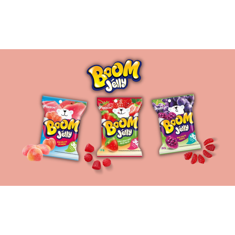 Kẹo dẻo Orion Boom Jelly Up gói 23.5g