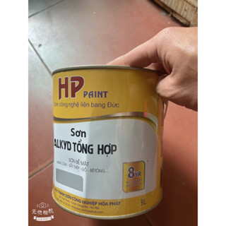 3000ml sơn tổng hợp HP sắt, gỗ, kim loại, bê tông
