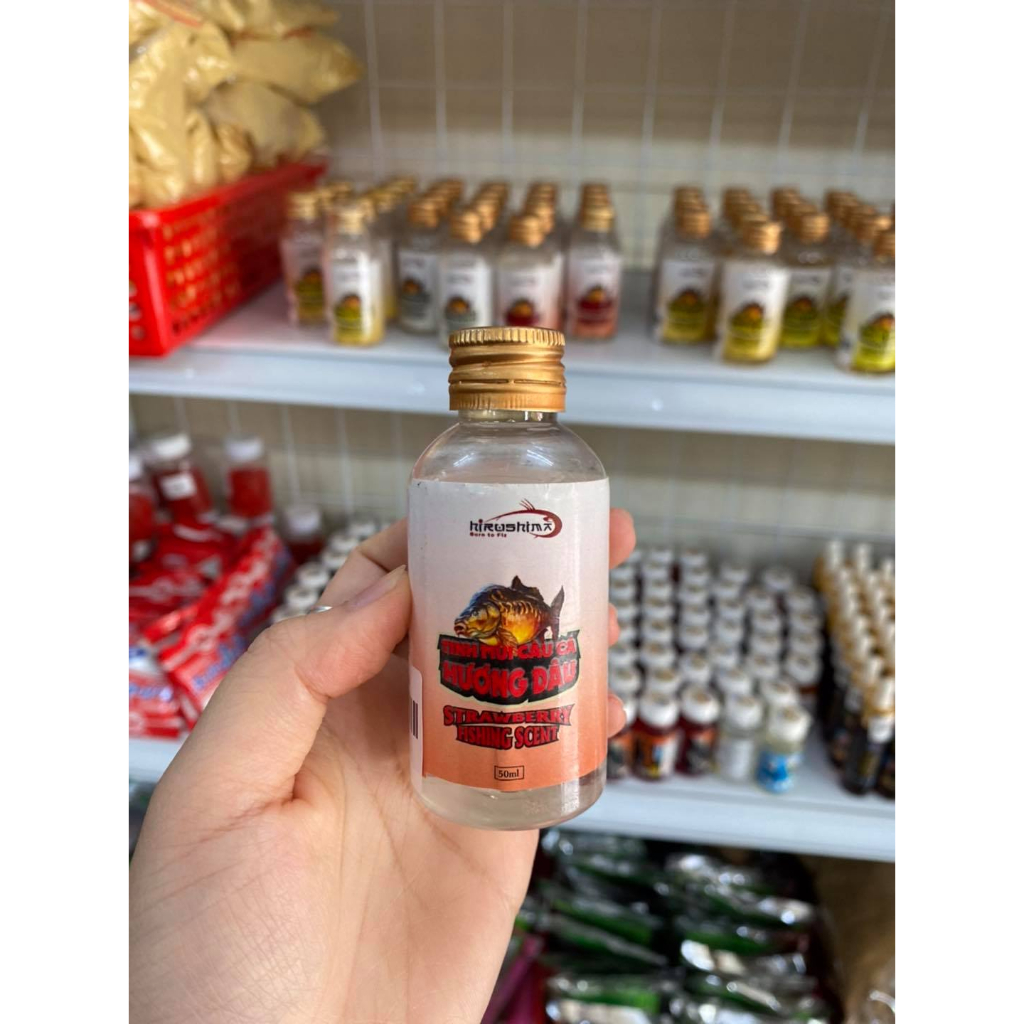 Gia vị câu cá - Tinh mùi câu cá Hương Dâu Hirushima - Seikefishing phân phối