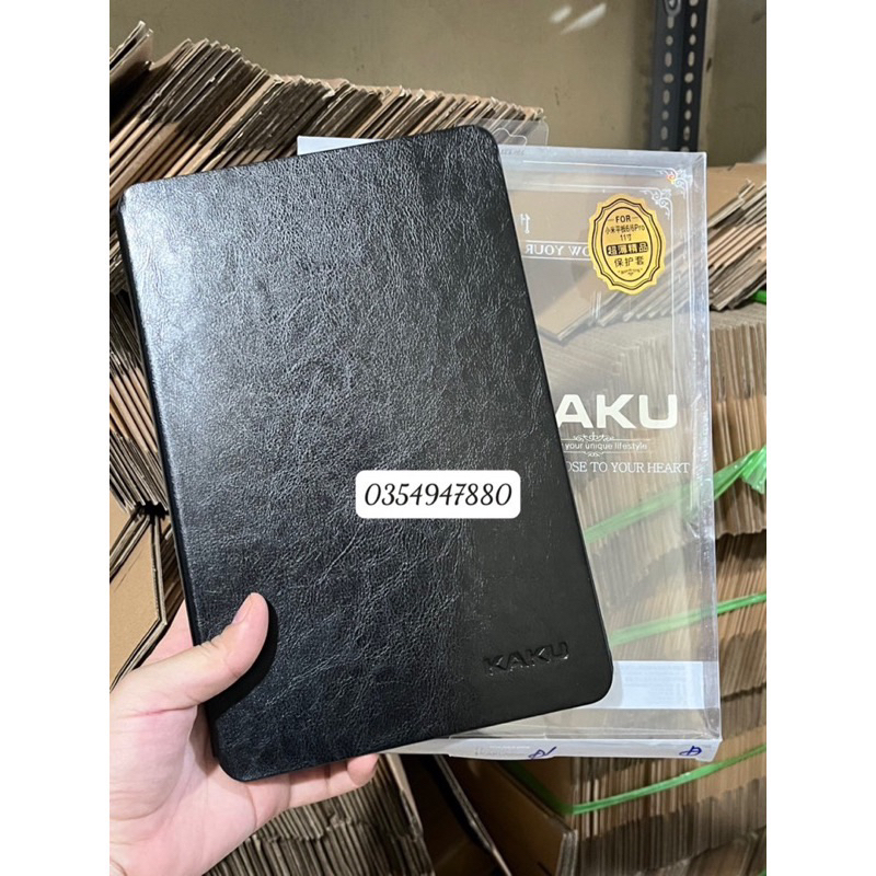 Bao da Kaku cho Xiaomi Mi Pad 6 - Mi Pad 6 Pro 2 mặt cảm biến tắt mở
