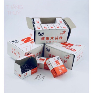 Hộp 50 đinh ghim dùng trang trí tráp cưới hỏi , rồng phượng . Ghim cố định vải làm đò handmade_LM40