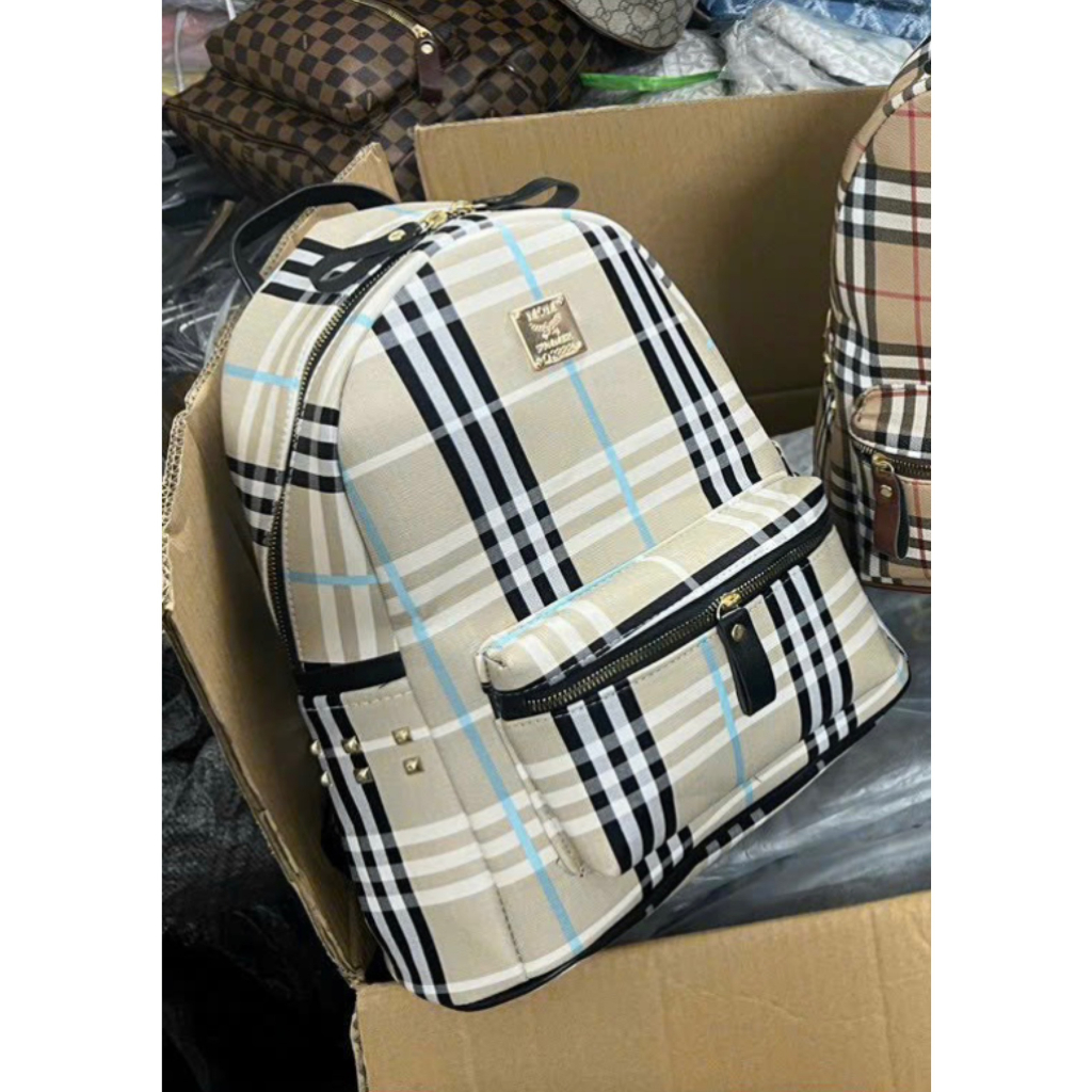 Balo nữ nam đi học đi chơi BBR da pu cao cấp size 40 bảo hành 3 tháng