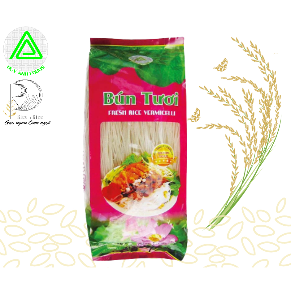 Bún tươi cao cấp siêu ngon - Bún tươi dạng khô Duy Anh Foods - Rice&Rice