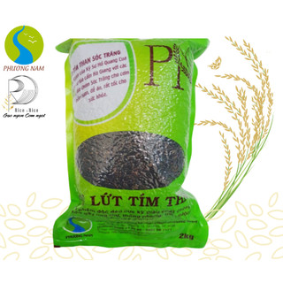 Gạo lứt tím than phương nam - đặc sản sóc trăng - mềm, thơm