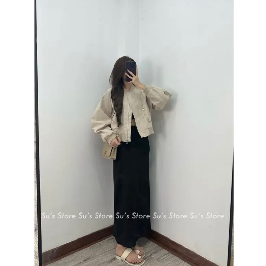 Áo khoác gió bomber chất gió lì 2 lớp - 247store.vn - Aokhoacgiobomber096_P6K8