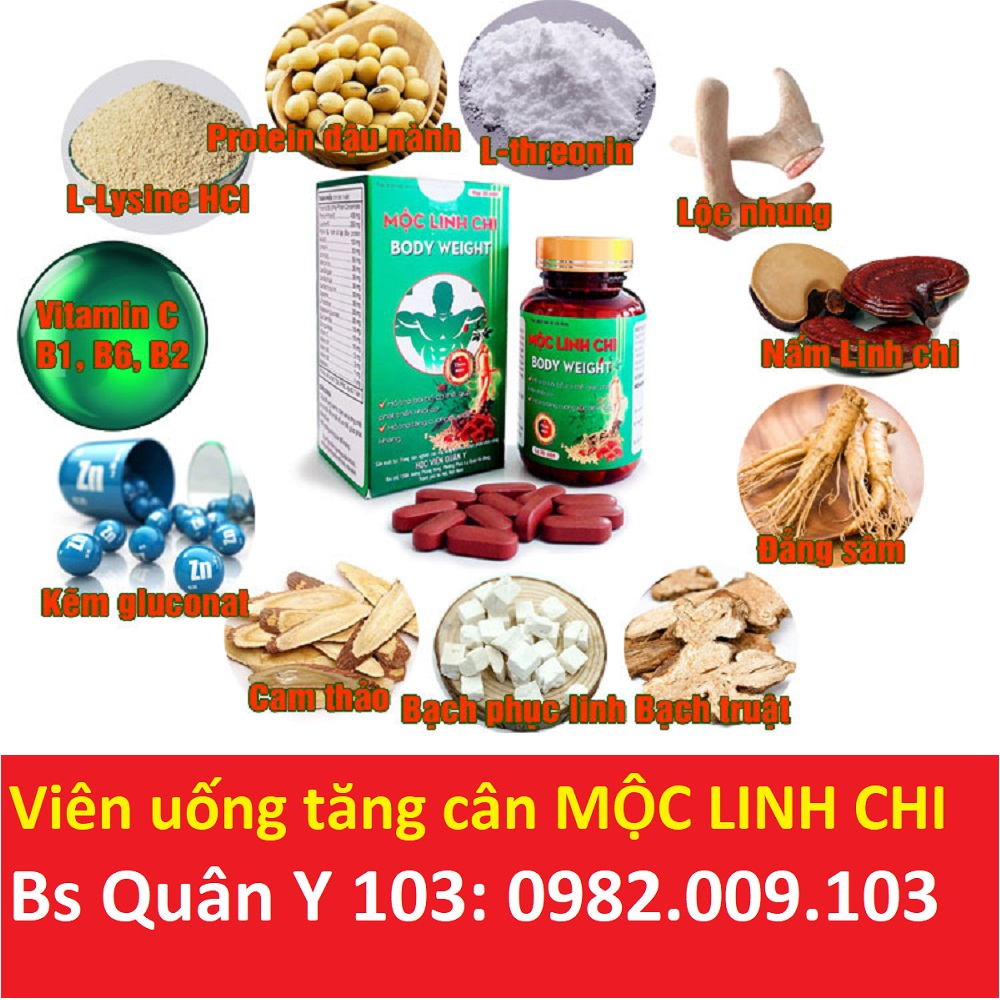 Mộc linh chi body weight