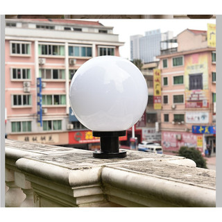 Đèn trụ cầu D30,40cm trang trí ban công trụ cổng ngoài trời Tặng kèm bóng