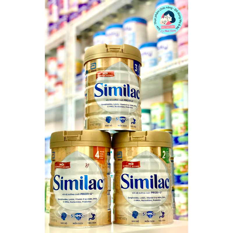 Sữa Similac 900g đủ số 1,2,3,4