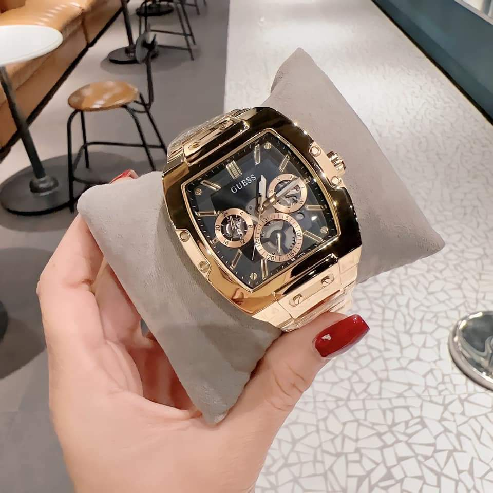 Đồng Hồ Nam GUESS,Size:42mm Phiên Bản Dây Thép,Sang Trogj Hơn,Đẳng Cấp Hơn