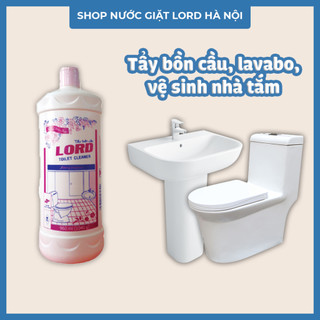 Chai tẩy bồn cầu Lord 1kg dùng tẩy bồn cầu, nhà tắm, gạch men, bồn sứ vệ sinh