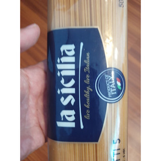 Mì sợi dài tròn Spaghetti số 5 la sicilia 500g/túi nhập khẩu Italia