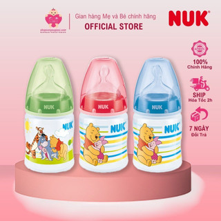 Bình Sữa Nuk Disney 150ml (Núm silicone, Nhựa PP, 0-6m ) - Made in Germany