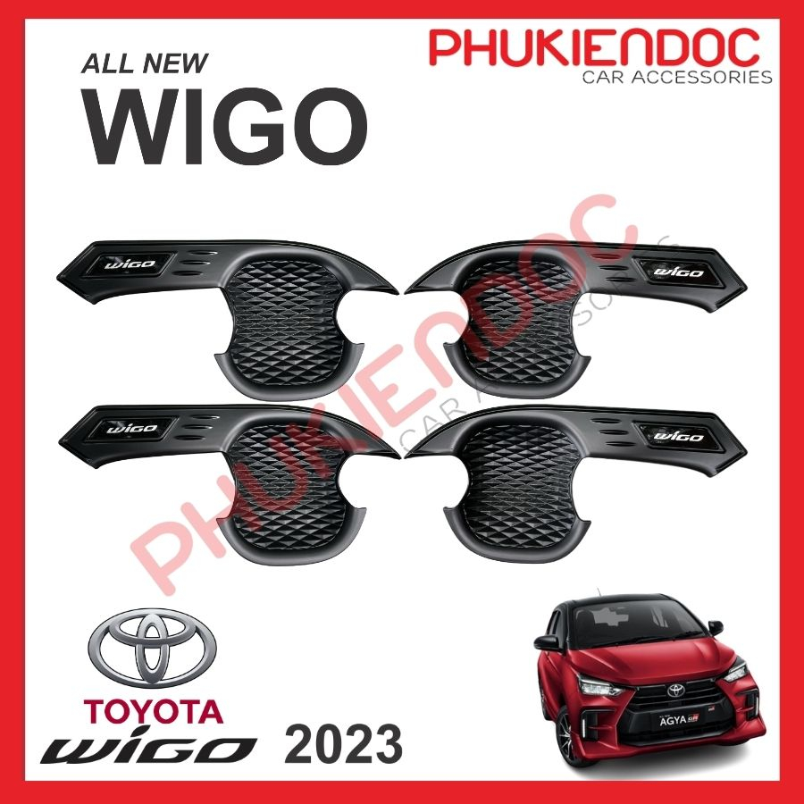 Phụ kiện trang trí Toyota Wigo 2023 nhập khẩu Indonesia