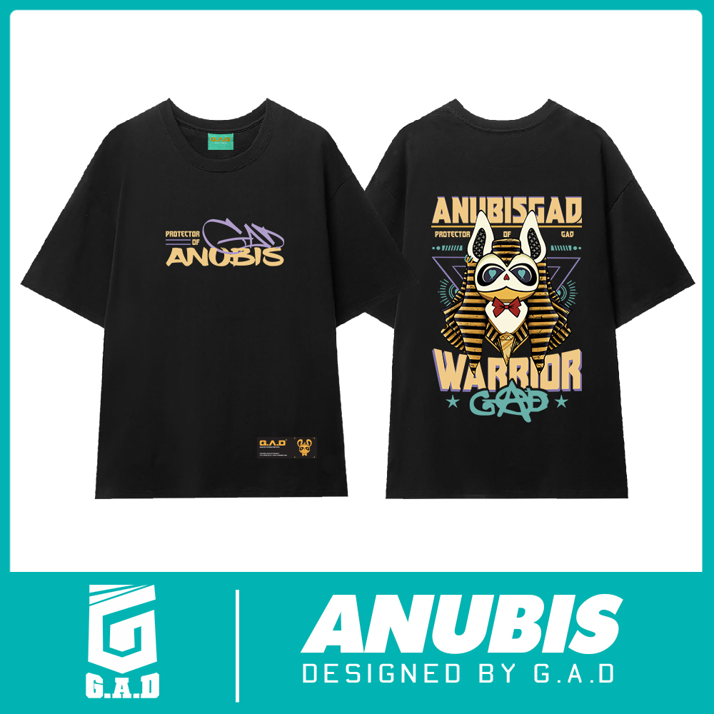 Anubis Tee - Áo thun from rộng tay lỡ, local brand GADHANOI, unisex nam và nữ 100% cotton, hàng chín
