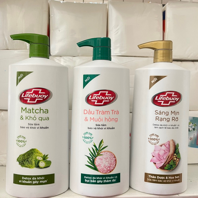 Sữa tắm Lifebuoy chai vòi