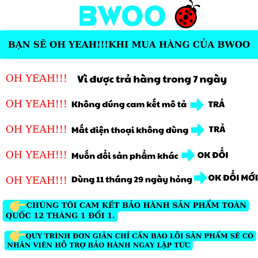 Dây sạc Usb To Tyc BWOO Chính hãng cho các dòng máy samsung oppo xiaomi huwei...BH 12 Tháng