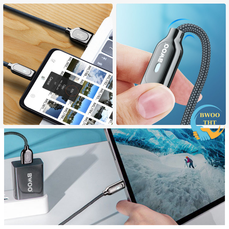 Dây sạc Usb To Tyc BWOO Chính hãng cho các dòng máy samsung oppo xiaomi huwei...BH 12 Tháng