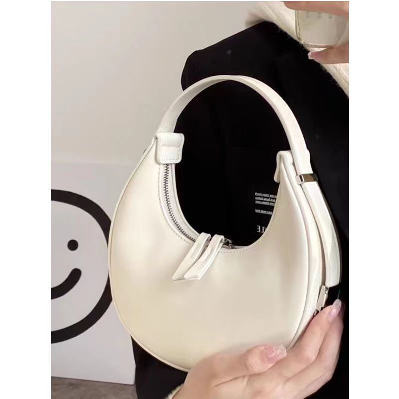 Túi da nữ túi xách hình bán nguyệt chất liệu da pu mã t91