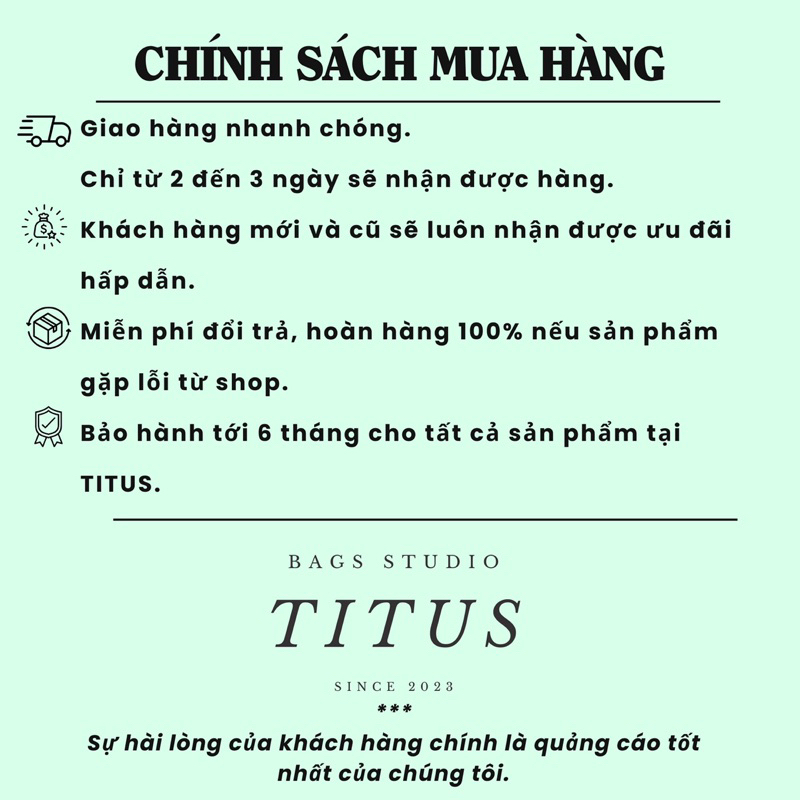 Ví dài cầm tay nam nữ, chất liệu da lì đen trơn Titus 19x10x2cm.