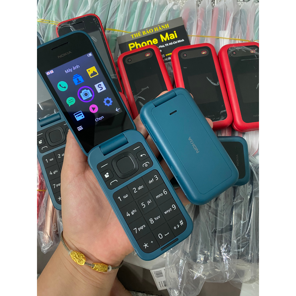 Điện thoại Lenovo TD88T nắp gập có thể lật màn hình 360 độ, Bảo hành 12 Tháng | BigBuy360 - bigbuy360.vn