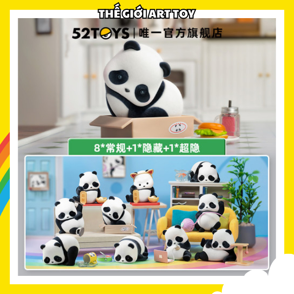(Order) Mô Hình Panda Roll Chính Hãng 52Toys - Tùy Chọn Mẫu