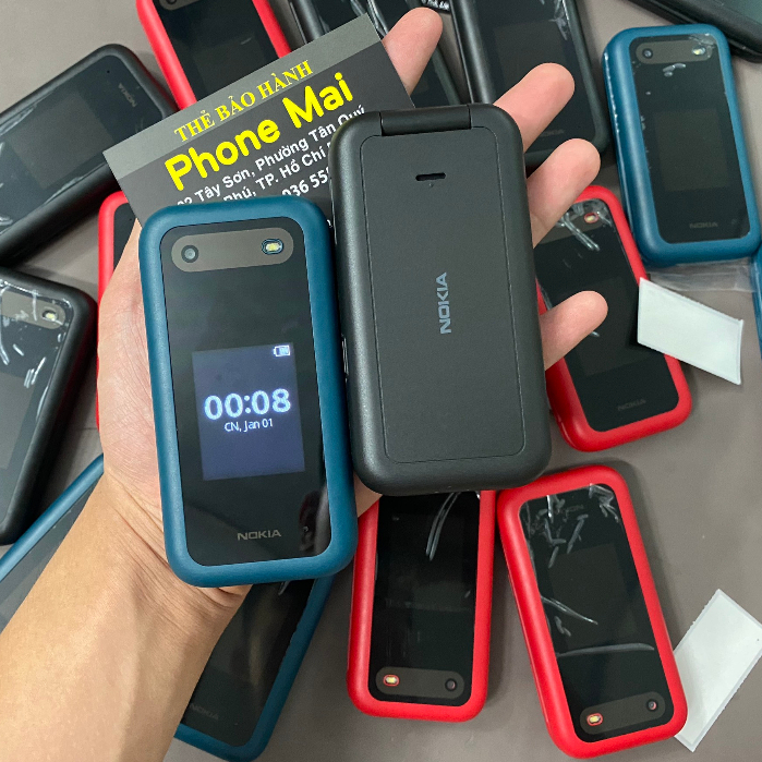 Điện thoại Lenovo TD88T nắp gập có thể lật màn hình 360 độ, Bảo hành 12 Tháng | BigBuy360 - bigbuy360.vn