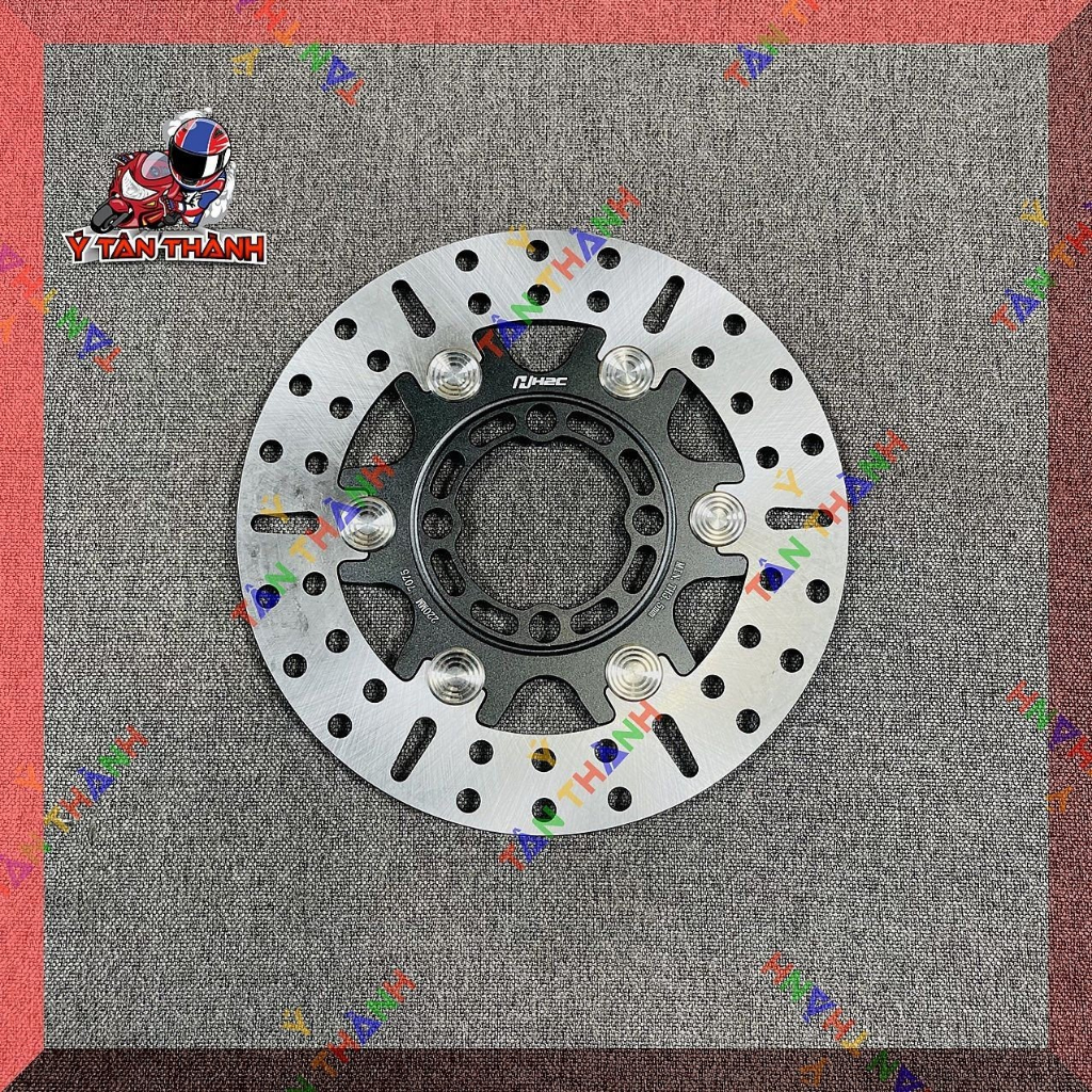 Đĩa thắng H2C long đền inox 220mm MS19
