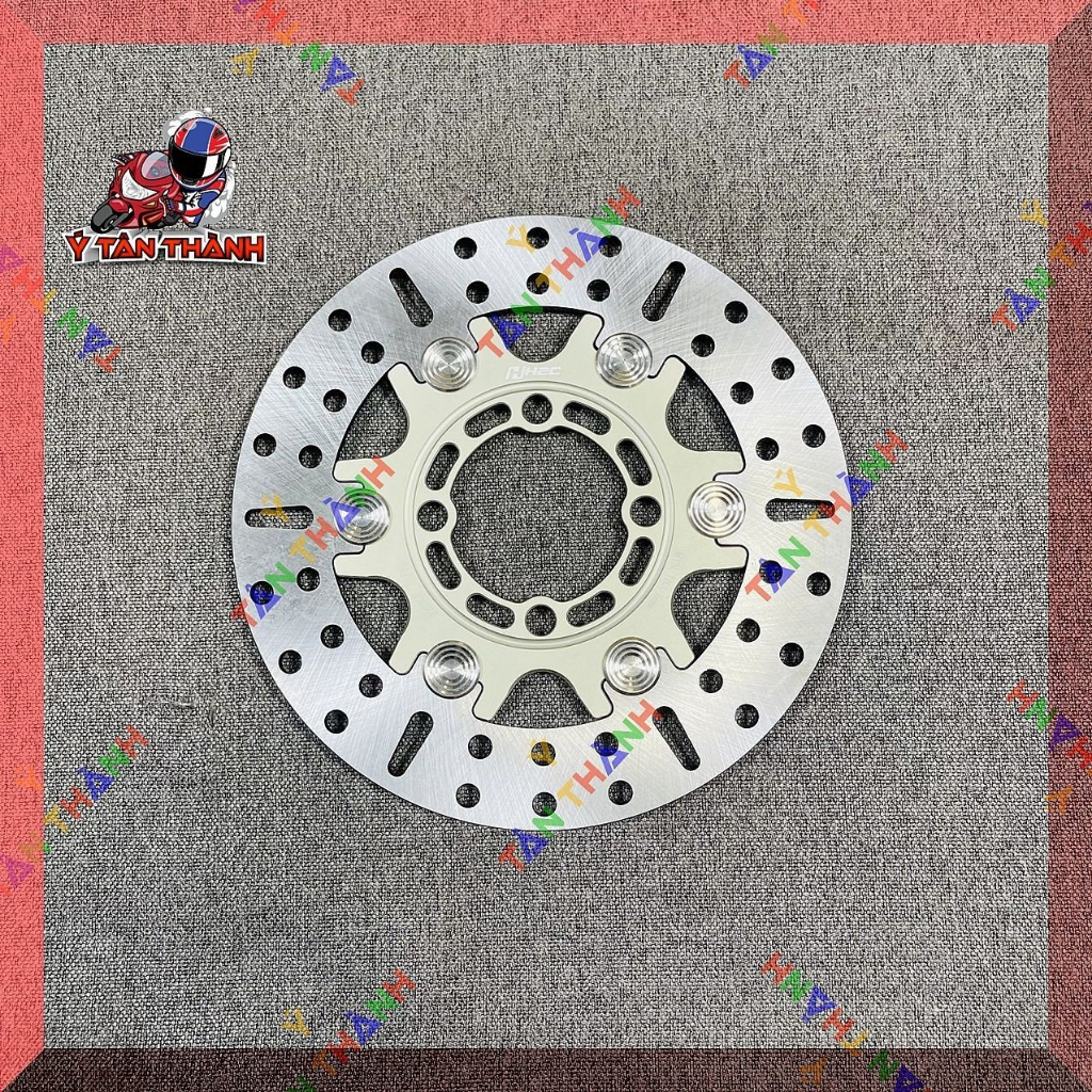 Đĩa thắng H2C long đền inox 220mm MS19