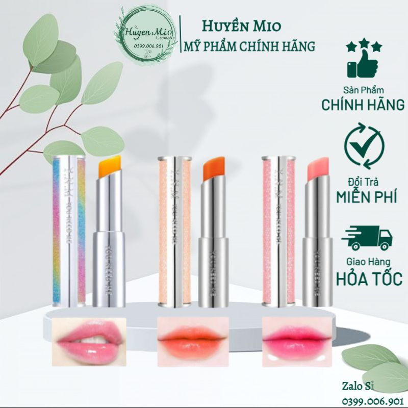 Son dưỡng đổi màu YNM / Son cưỡng cầu vồng YNM Rainbow Honey Lip Balm Hàn Quốc - Huyenmio