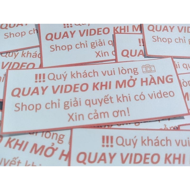 500 NHÃN DÁN QUAY VIDEO TRƯỚC KHI MỞ HÀNG GIÁ ƯU ĐÃI