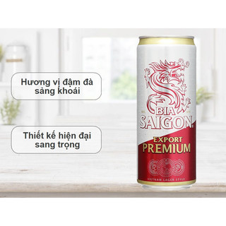 Bia Sài Gòn Export Premium - combo 6 lon