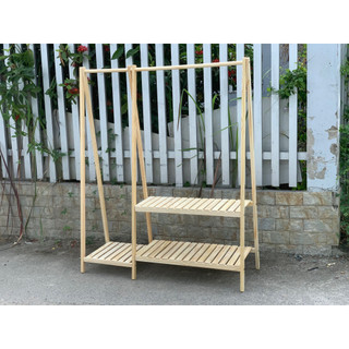 Kệ chữ a ghép - kệ a đôi thông mỹ 3 tầng 125x39x150cm - happy home