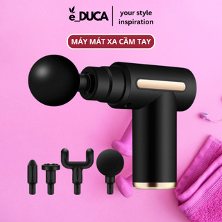 Súng massage cầm tay mini, Máy massage cầm tay mini 6 cấp độ chuyên sâu chính hãng - giảm đau mỏi cơ