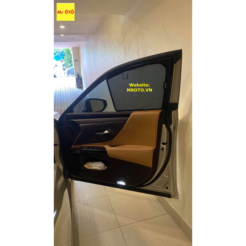 Rèm Che Nắng Xe Lexus ES 250 2019 - 2022 Loại 1 Mr.OTO. Chuẩn Khít Theo Xe. Bảo Hành 2 Năm