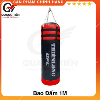 Bao đấm cát tập võ dài 1m vỏ 2 lớp giá rẻ