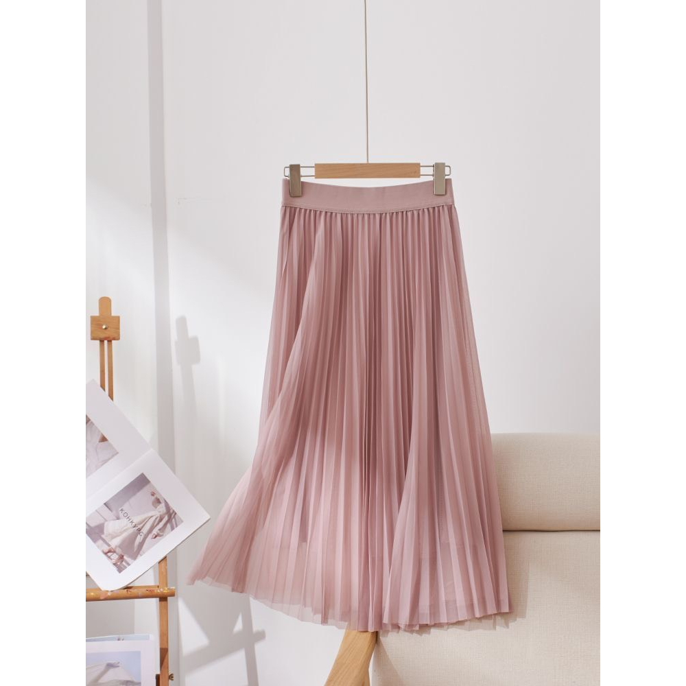 Chân Váy Dài Ren Lưới Thời Trang Nữ Phối Được Các Loại Áo | Bé Tiu Clothing