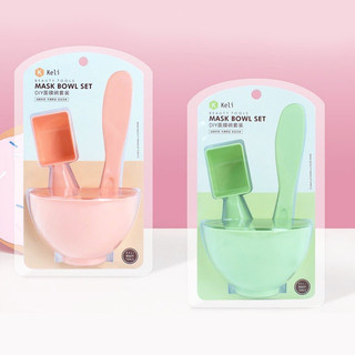Bộ chén pha mặt nạ cao cấp Keli beauty tools mask bowl set