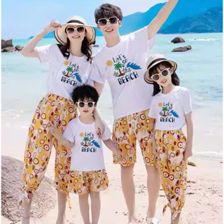 Áo Thun Nhóm Đi Chơi Du Lịch Biển, Đồng Phục Nhóm Team Building Let'S Beach  - KTQN TSHIRT AND UNIFORM