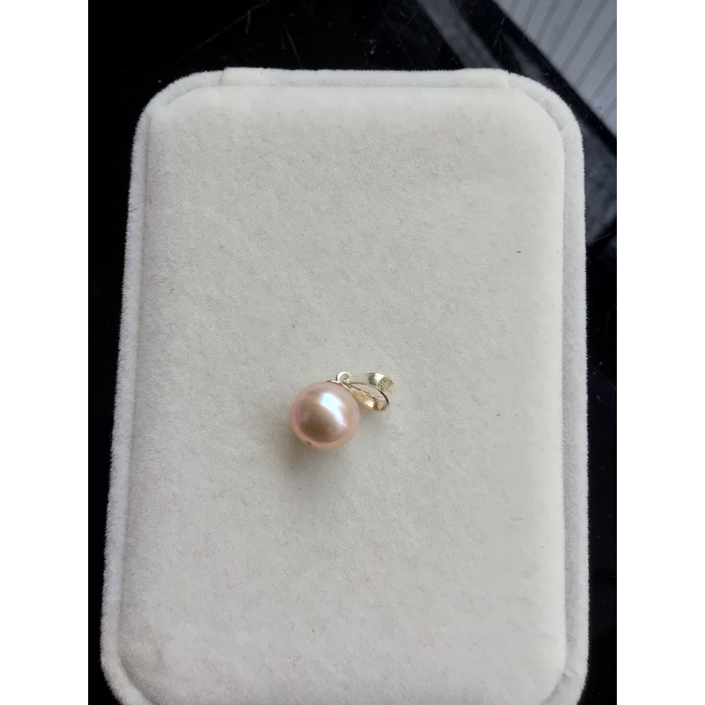 Mặt dây chuyền Trai mặn Southsea Ánh Hồng móc Bạc 925 xi Kim