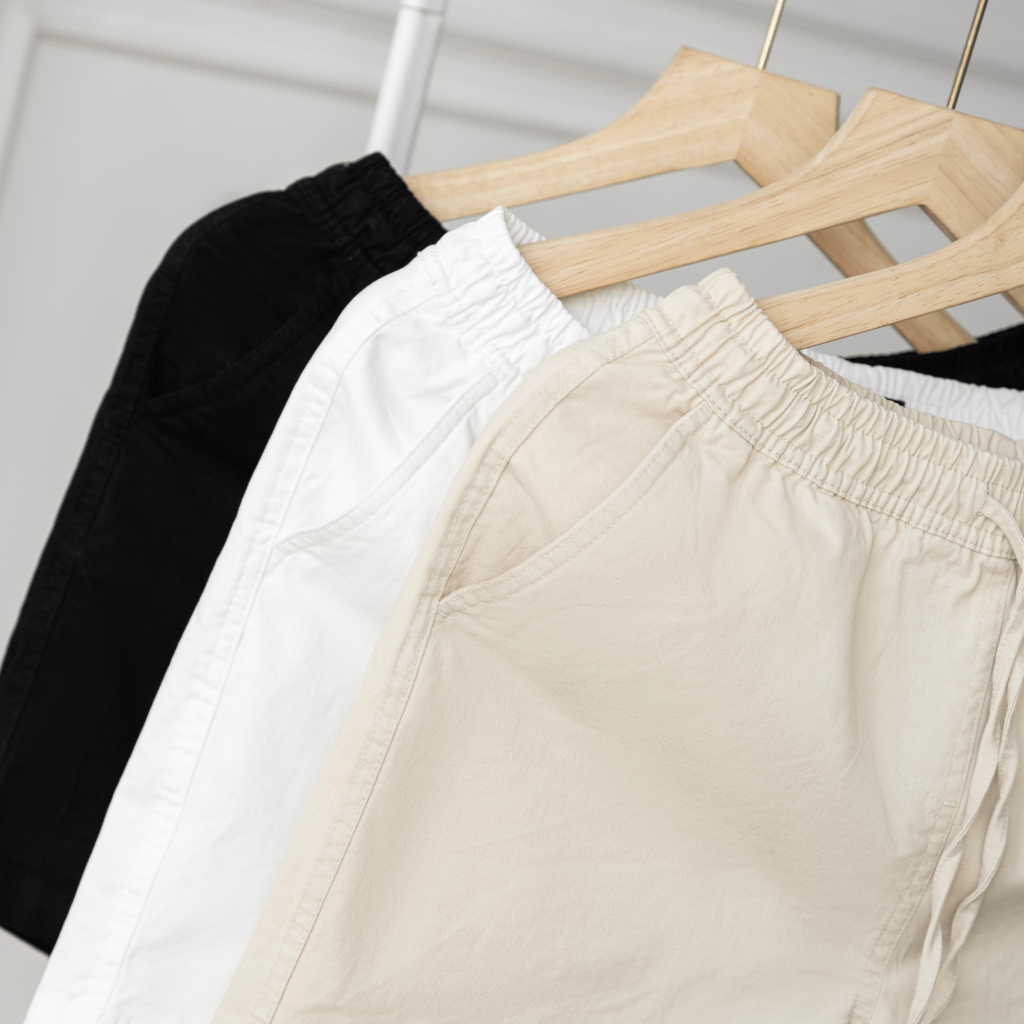 Quần Short nam vải Kaki nhung cao cấp, trẻ trung, lịch lãm, chuẩn form - LUCIINON