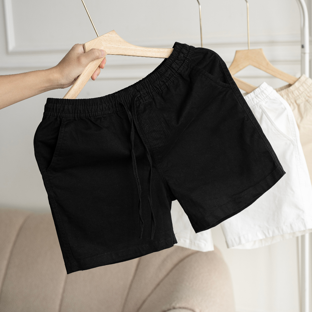 Quần Short nam vải Kaki nhung cao cấp, trẻ trung, lịch lãm, chuẩn form - LUCIINON