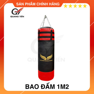 Bao đấm cát tập võ 1,2m vỏ 2 lớp giá rẻ