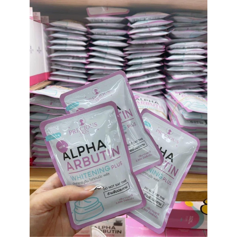 Viên Kích Trắng Alpha Arbutin Whitening Thái Lan Mẫu Mới Nhất