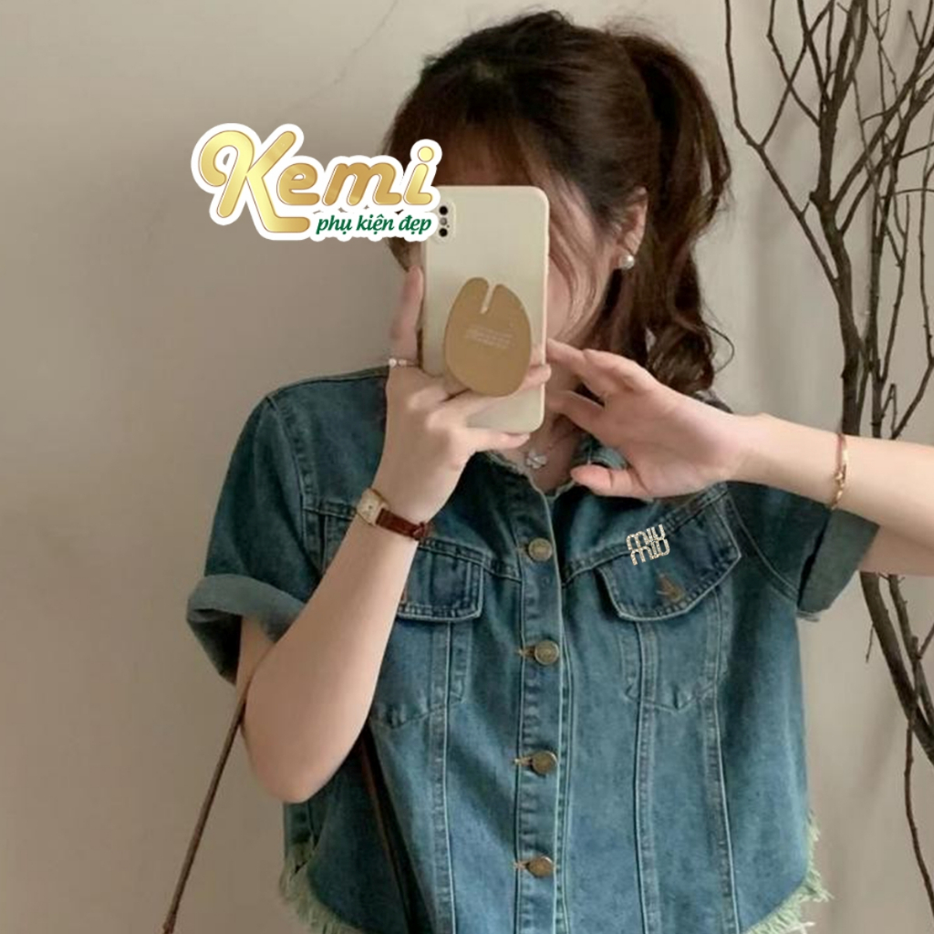 Nơ đá cài áo váy đầm hình chữ, ghim cài áo hình logo đính đá sáng xinh xắn dễ thương