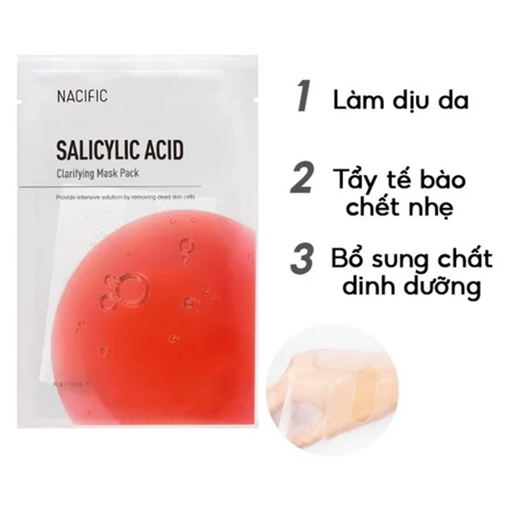 Mặt nạ NACIFIC Salicylic Acid Clarifying Mask Pack 30g