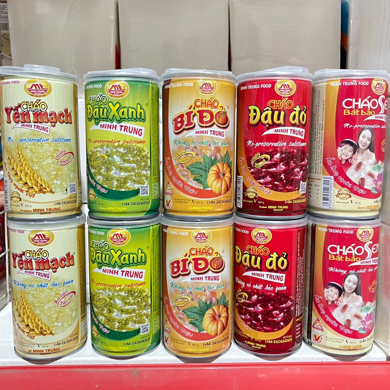 Cháo sen Bát Bảo Minh Trung lon 365g