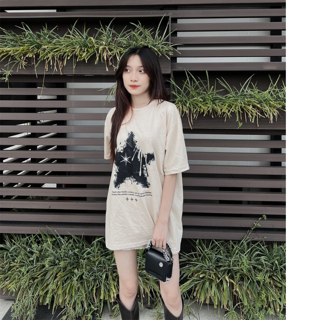 Áo thun Localbrand /GODO Dream Star / Cream