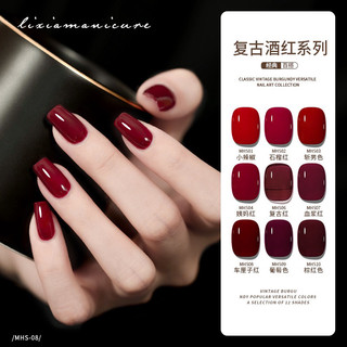 Sơn gel nail tone đỏ lẻ 1chai giá siêu rẻ mhs