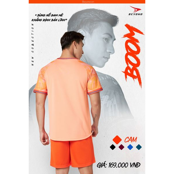 Bộ Quần Thể Thao Đá Bóng Cao Cấp Beyono Boom - Mát Mẻ, Thông Thoáng, Thấm Hút